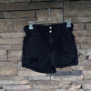 Love‎ Tree Black Denim Shorts